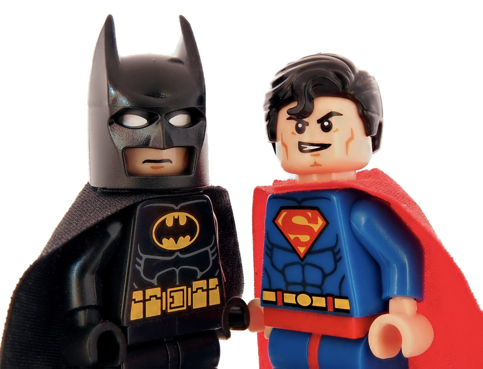 Batman and Superman Legos